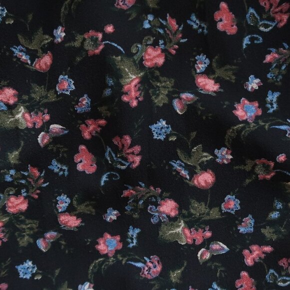 Joie Jamira Black 100% Silk Floral Tie Neck Lined Tiered Ruffle Mini Swing Dress - Picture 13 of 15